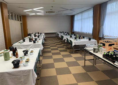 香川県三豊市/道の駅ふれあいパークみの/三豊の間/昼食