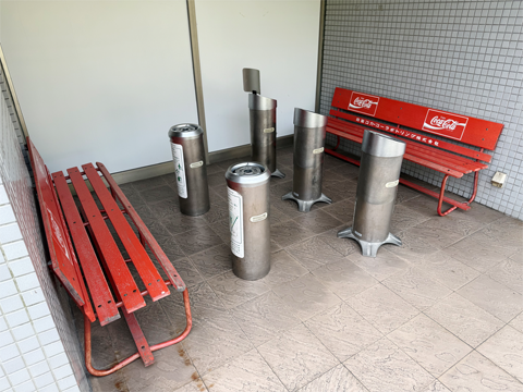 香川県三豊市/道の駅ふれあいパークみの/喫煙所