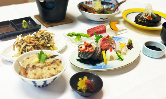 香川県三豊市道の駅ふれあいパークみの/宴会/天霧膳