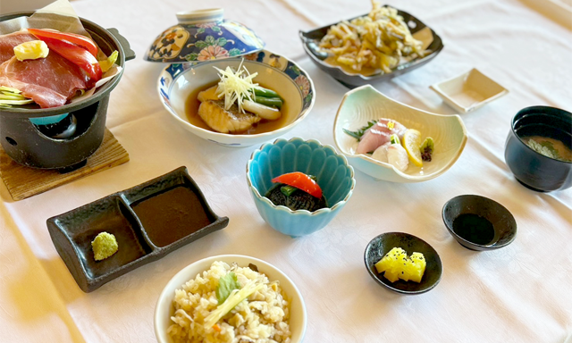 香川県三豊市道の駅ふれあいパークみの/宴会/いやだに膳