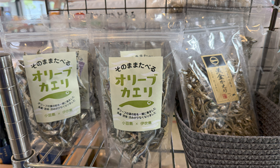 道の駅ふれあいパークみの加工品