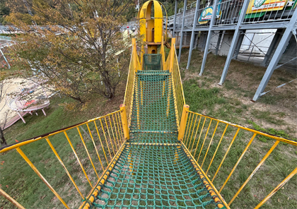 香川県三豊市/道の駅ふれあいパークみの/ネットトンネル