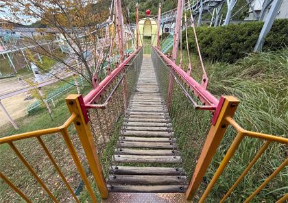 香川県三豊市/道の駅ふれあいパークみの/吊り橋