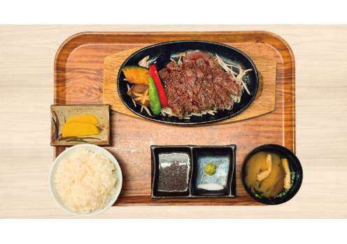 オリーブ牛ステーキ定食